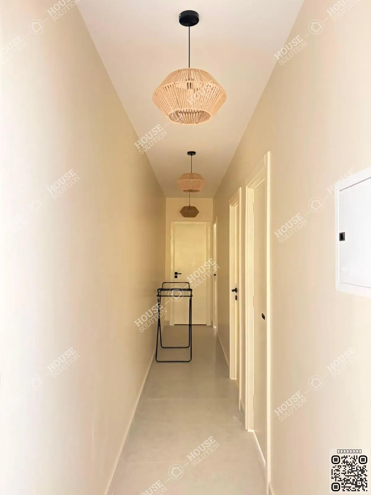 Hallway @ Chalet For Rent In Zahra Zone 16 Area: 75 m² consists of 3 Bedrooms 2 Bathrooms Lux 1 stars #1-2